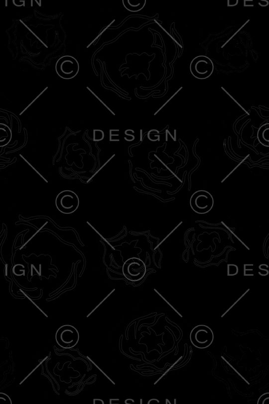 黑白花印花华亿平台图片