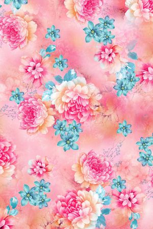 花朵印花华亿平台图片