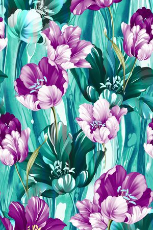 花朵印花华亿平台图片