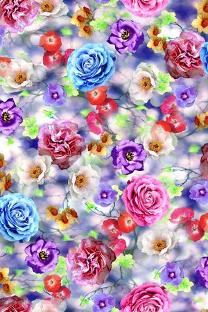 抽象印花华亿平台图片