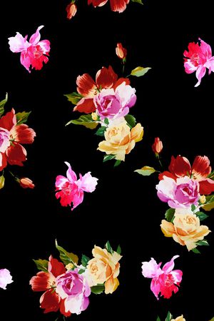 抽象印花华亿平台图片