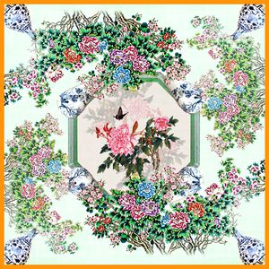 牡丹印花华亿平台图片