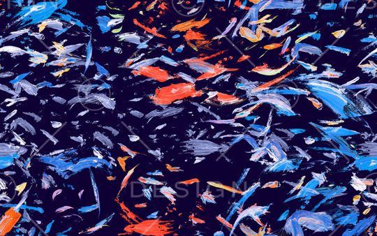 手绘印花华亿平台图片