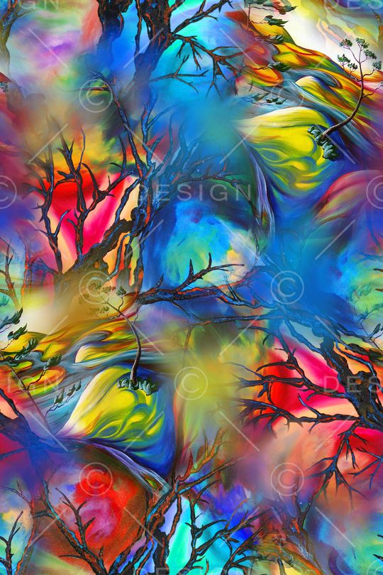 抽象印花华亿平台图片