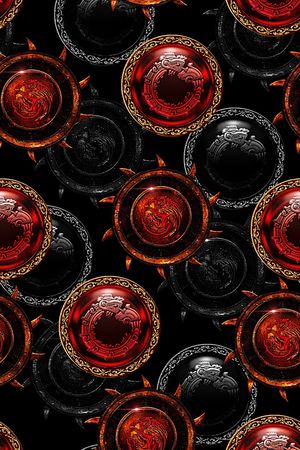 抽象手绘纹理几何游戏标志数码印花印花华亿平台图片