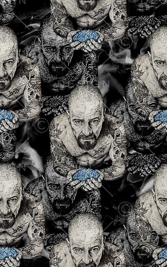 抽象手绘纹理人物数码印花印花华亿平台图片