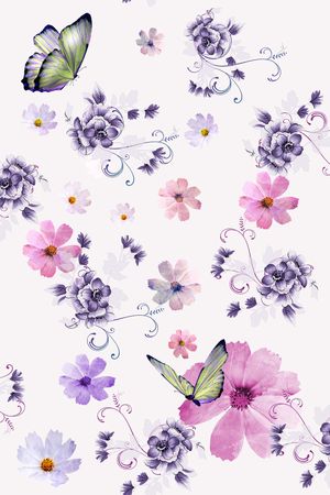 小碎花印花华亿平台图片