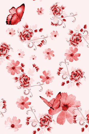 小碎花印花华亿平台图片