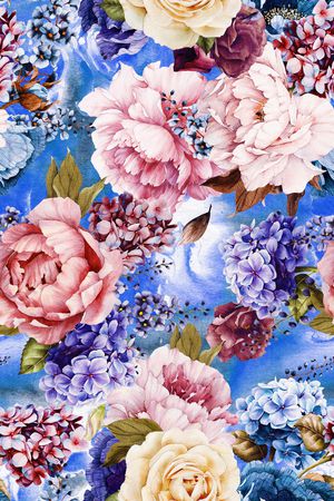 花朵印花华亿平台图片