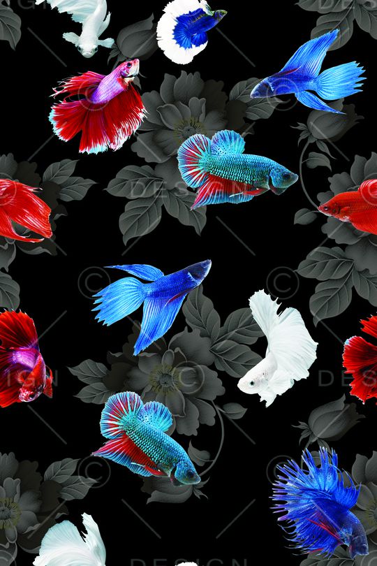 潮流图案印花华亿平台图片