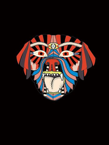 大牌T恤男装印花印花华亿平台图片