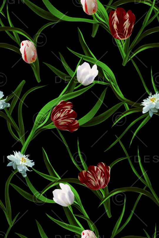 潮流图案印花华亿平台图片