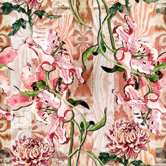 TROPICAL印花华亿平台图片