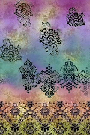 民族风印花华亿平台图片