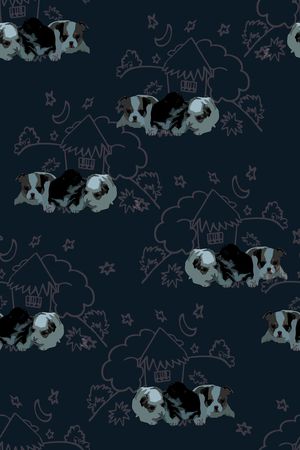 可爱印花华亿平台图片