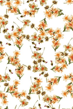 数码花卉类印花华亿平台图片