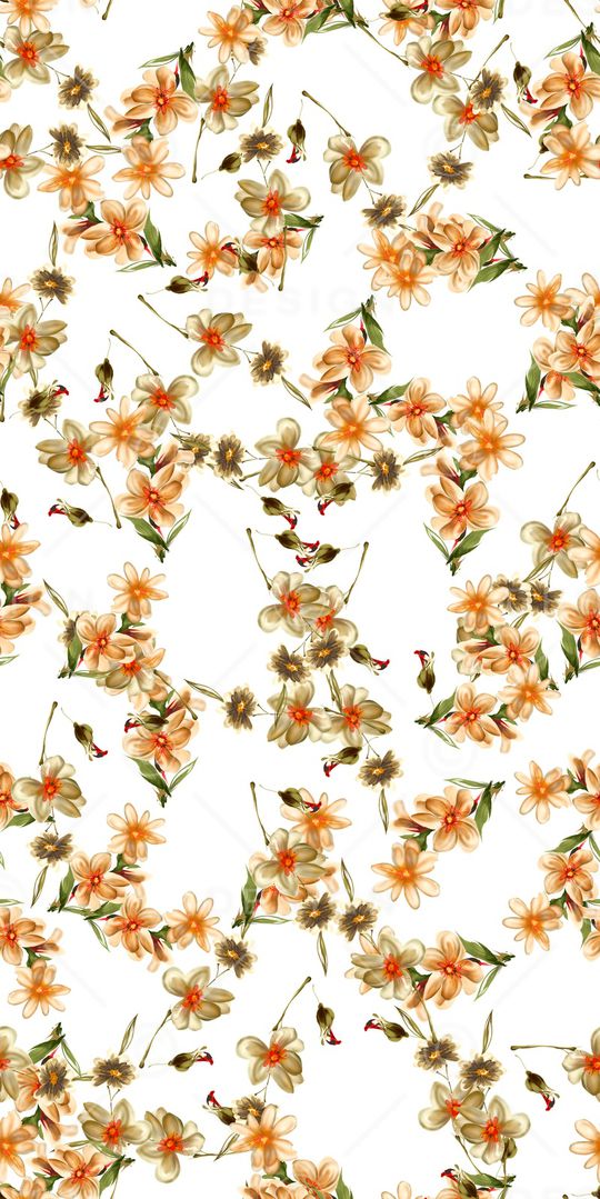 数码花卉类印花华亿平台图片