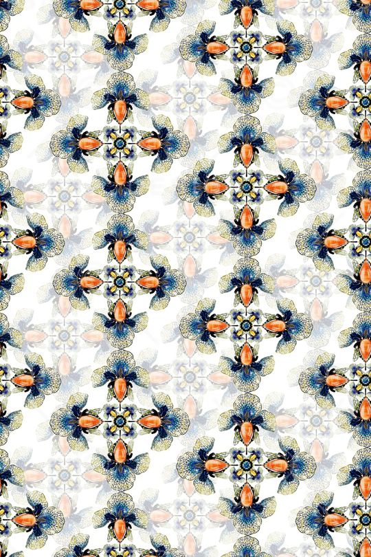 抽象印花华亿平台图片