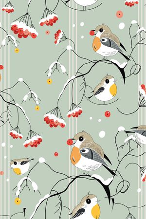 装饰、鸟、果子印花华亿平台图片