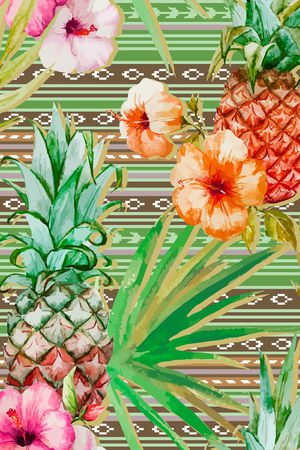 菠萝印花华亿平台图片