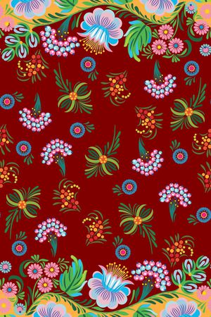 民族风印花华亿平台图片