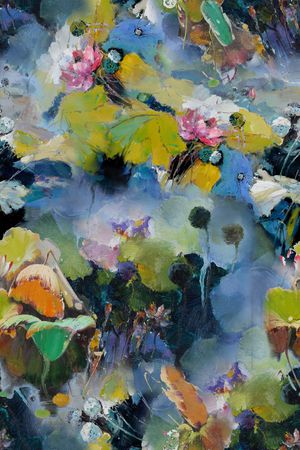 油画印花华亿平台图片