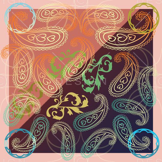 民族风图案印花华亿平台图片