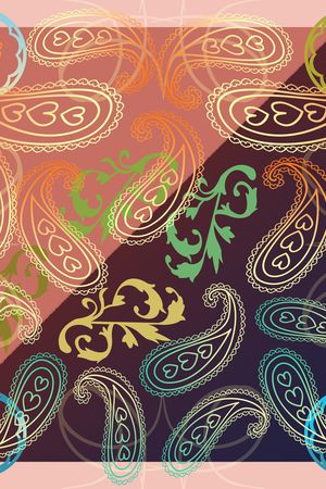 民族风图案印花华亿平台图片