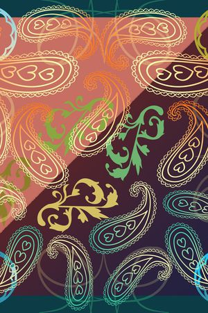 民族风图案印花华亿平台图片