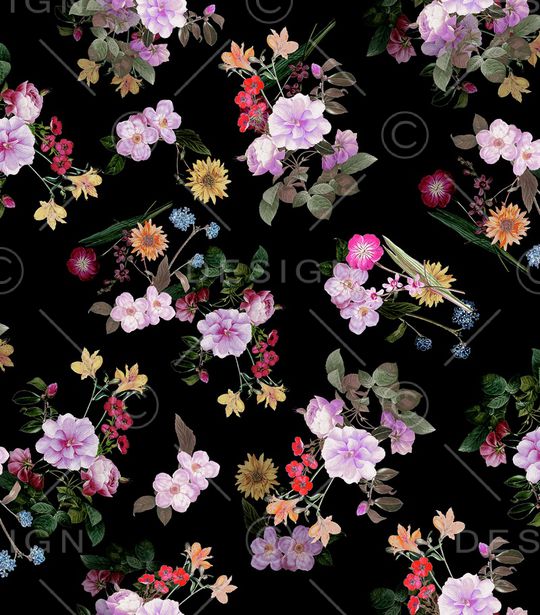 花瓣印花华亿平台图片