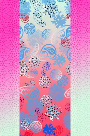 佩斯利图案印花华亿平台图片