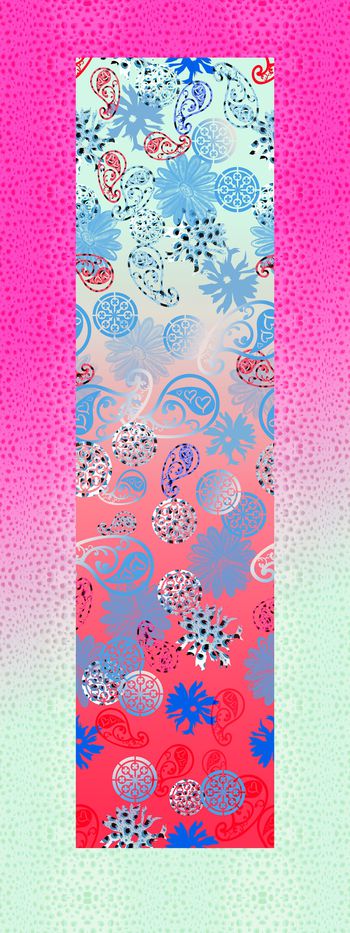 773193-170114民族风主题丝巾(佩斯利