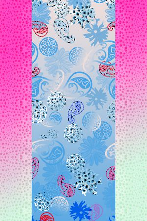 佩斯利图案印花华亿平台图片