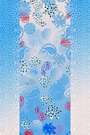 佩斯利图案印花华亿平台图片