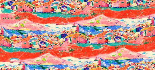 中国风印花华亿平台图片