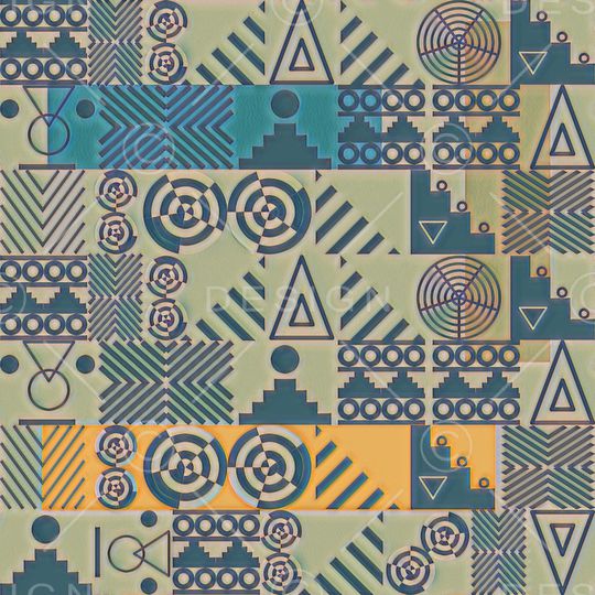 色块印花华亿平台图片