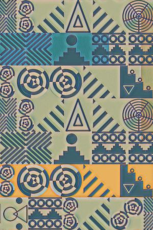 色块印花华亿平台图片