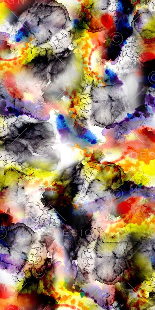 水彩印花华亿平台图片