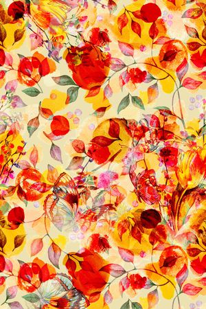 抽象印花华亿平台图片