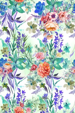 绿色印花华亿平台图片