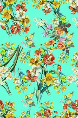 手绘印花华亿平台图片