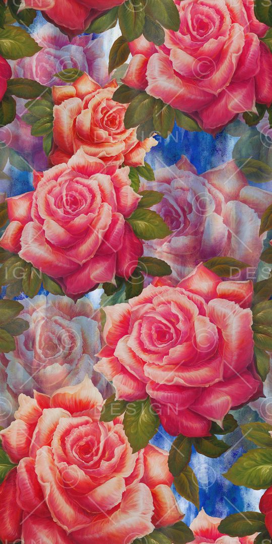 玫瑰印花华亿平台图片