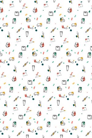 趣味、衣服、伞印花华亿平台图片