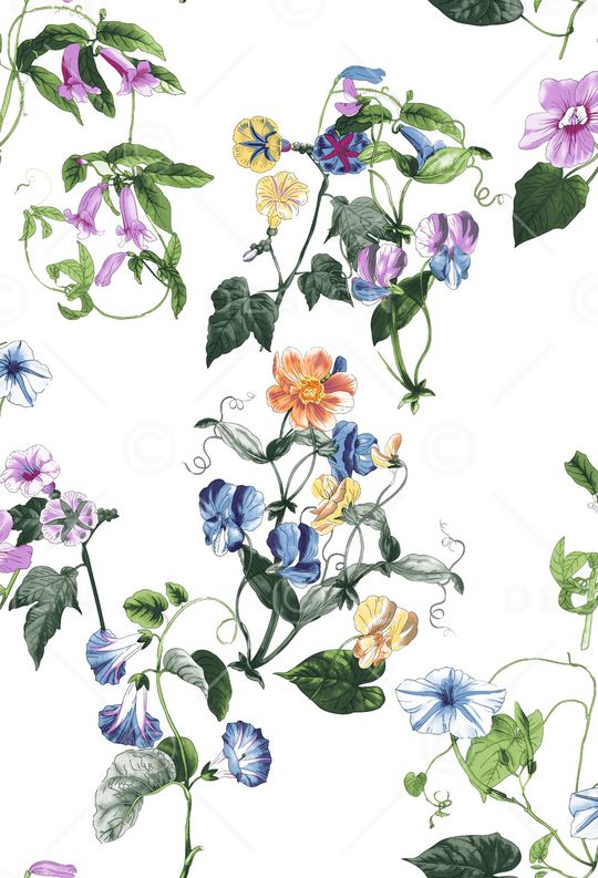 乱花印花华亿平台图片