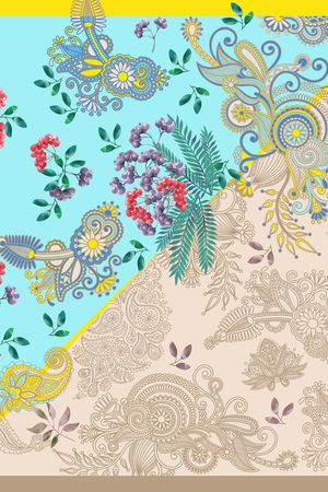 火腿花印花华亿平台图片