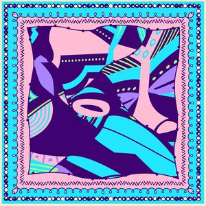 脸谱印花华亿平台图片