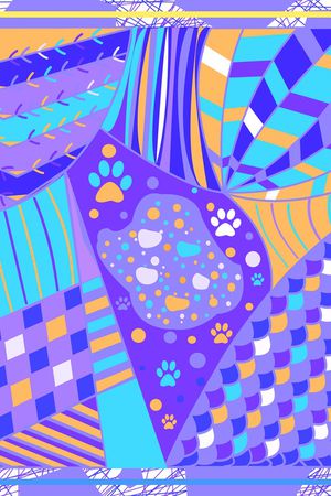 现代、构成、装饰印花华亿平台图片