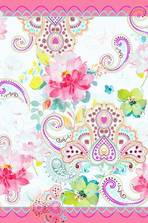 火腿花印花华亿平台图片