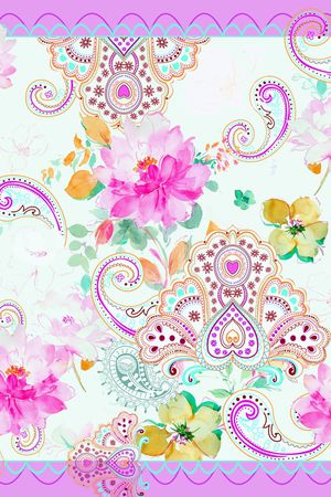 火腿花印花华亿平台图片