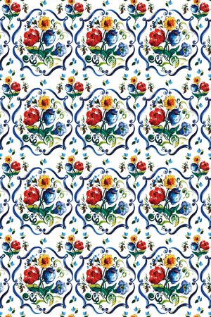 玫瑰印花华亿平台图片